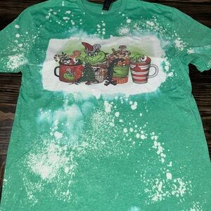 Green Grinch Sublimation T-Shirt, Large